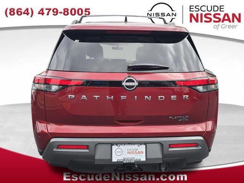 Scarlet Ember Tintcoat 2026 Nissan Pathfinder Platinum