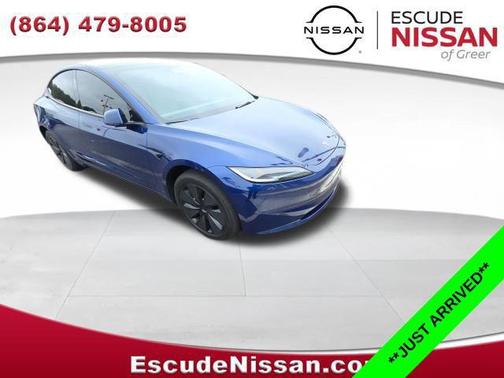 Deep Blue Metallic 2025 Tesla Model 3 Long Range