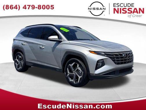 Shimmering Silver 2022 Hyundai TUCSON Limited