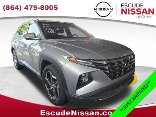 Shimmering Silver 2022 Hyundai TUCSON Limited