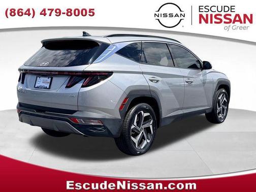Shimmering Silver 2022 Hyundai TUCSON Limited