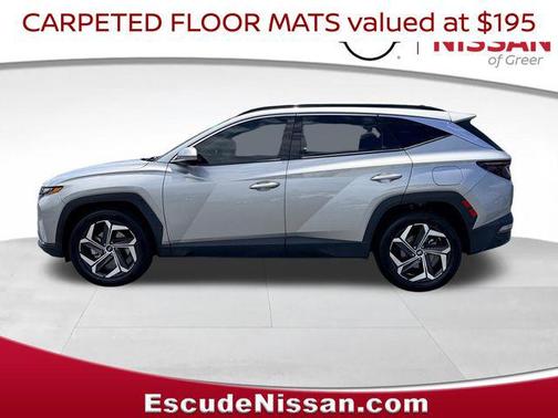 Shimmering Silver 2022 Hyundai TUCSON Limited