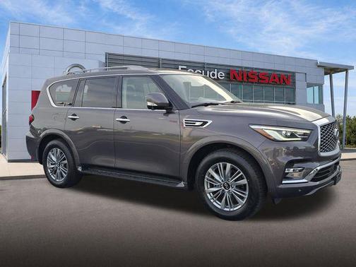 Anthracite Gray 2024 INFINITI QX80 Luxe