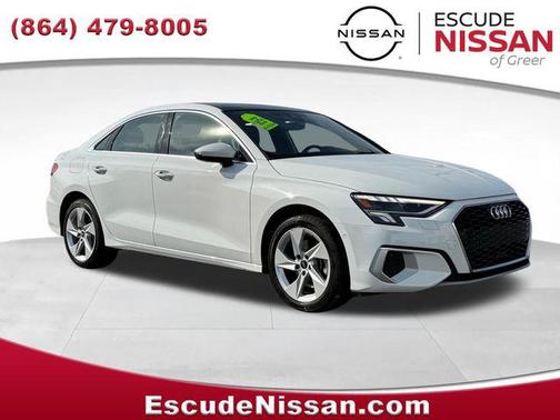 Glacier White Metallic 2024 Audi A3 Premium