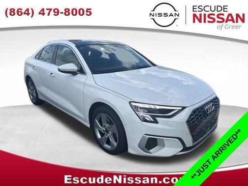Glacier White Metallic 2024 Audi A3 Premium