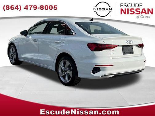 Glacier White Metallic 2024 Audi A3 Premium