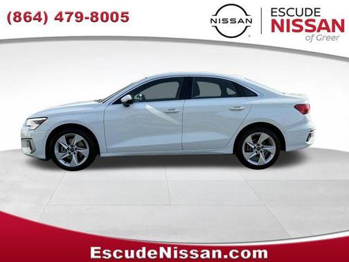 Glacier White Metallic 2024 Audi A3 Premium