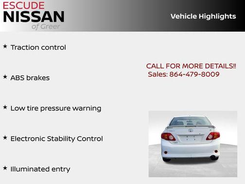 2010 Toyota Corolla S