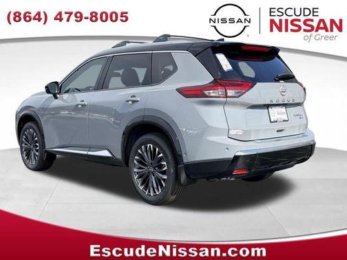 Boulder Gray/Super Black 2026 Nissan Rogue Platinum