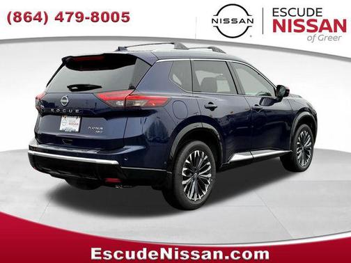 Deep Ocean Blue Pearl 2026 Nissan Rogue Platinum
