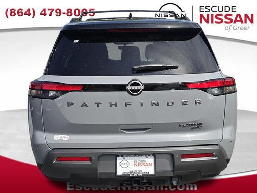 Boulder Gray/Super Black 2026 Nissan Pathfinder Platinum