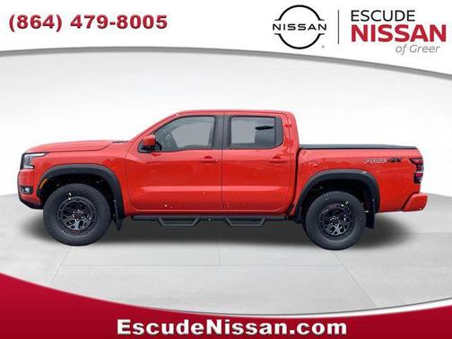 Afterburn Orange 2026 Nissan Frontier PRO-4X