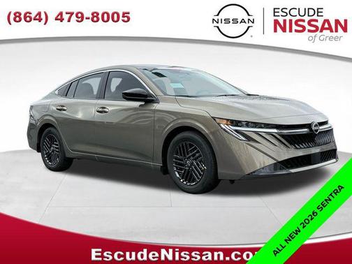 Bronze 2026 Nissan Sentra SV