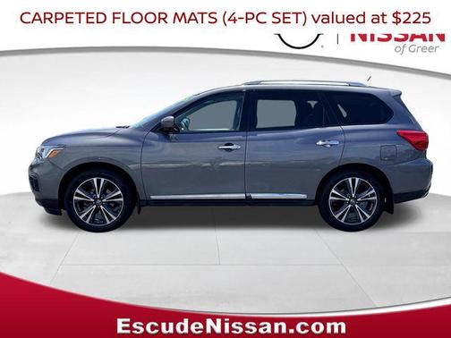 Gun Metallic 2017 Nissan Pathfinder Platinum