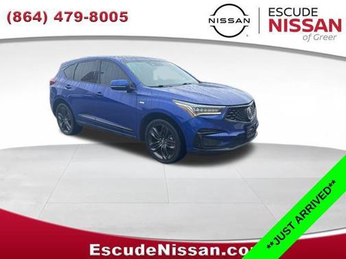 Apex Blue Pearl 2020 Acura RDX A-Spec