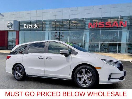 Platinum White Pearl 2021 Honda Odyssey EX