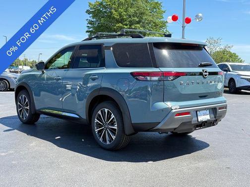 Baltic Teal 2026 Nissan Pathfinder Platinum