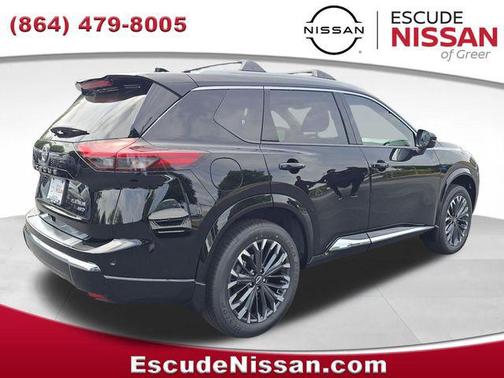 Super Black 2026 Nissan Rogue Platinum