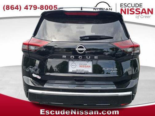 Super Black 2026 Nissan Rogue Platinum