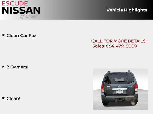 2012 Nissan Pathfinder Silver