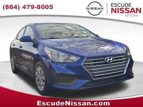 Admiral Blue 2020 Hyundai Accent SE