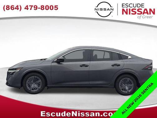 Gun Metallic 2026 Nissan Sentra S