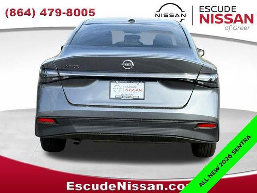 Gun Metallic 2026 Nissan Sentra SV