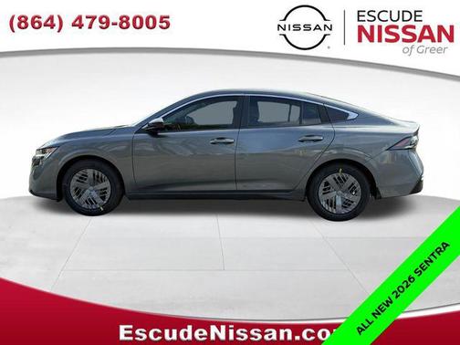 Gun Metallic 2026 Nissan Sentra SV