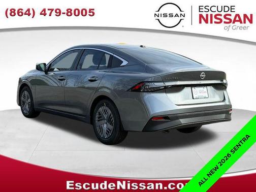 Gun Metallic 2026 Nissan Sentra SV