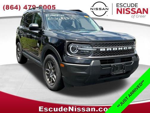 Shadow Black 2025 Ford Bronco Sport Big Bend