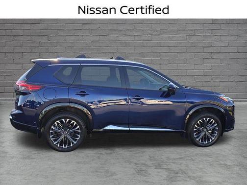 Deep Ocean Blue Pearl 2025 Nissan Rogue Platinum