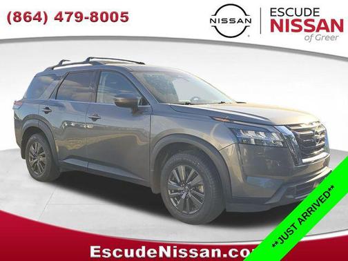 Gun Metallic 2022 Nissan Pathfinder SV 2WD