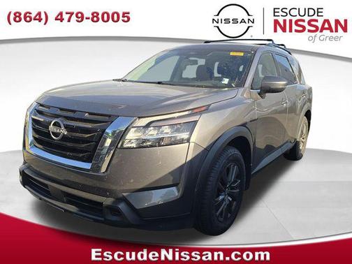Gun Metallic 2022 Nissan Pathfinder SV 2WD