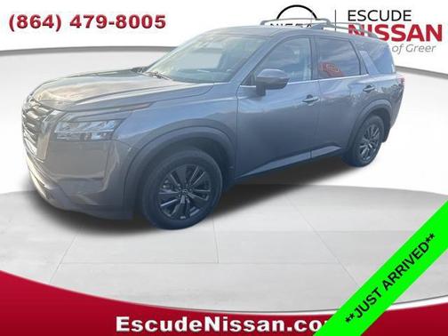 Gun Metallic 2022 Nissan Pathfinder SV 2WD