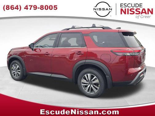 Scarlet Ember Tintcoat 2026 Nissan Pathfinder SL