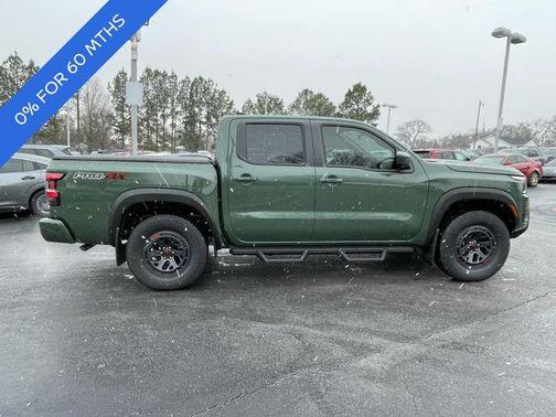Tactical Green Metallic 2026 Nissan Frontier PRO-4X