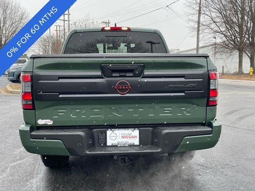 Tactical Green Metallic 2026 Nissan Frontier PRO-4X