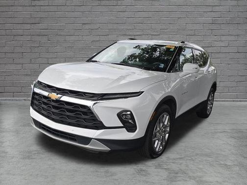 Summit White 2023 Chevrolet Blazer 3LT