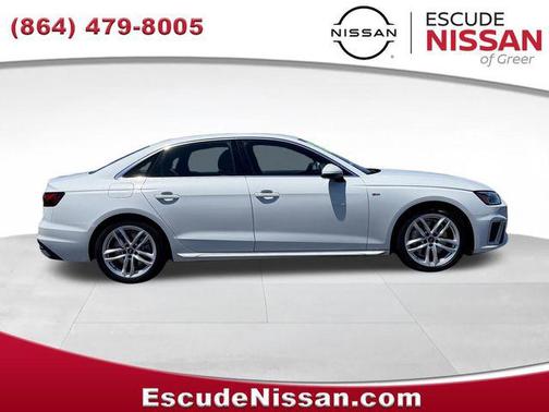White 2024 Audi A4 45 S line Premium Plus