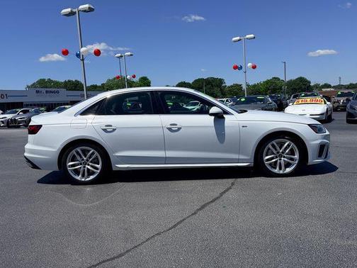 White 2024 Audi A4 45 S line Premium Plus
