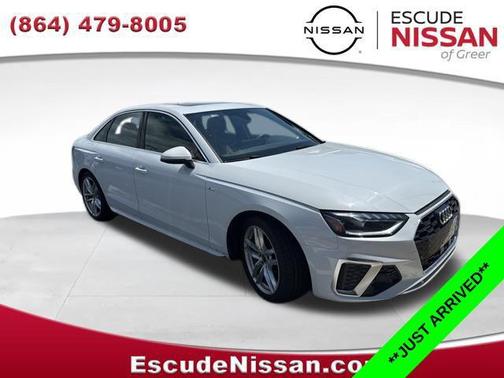 White 2024 Audi A4 45 S line Premium Plus