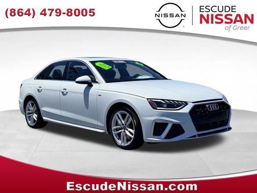 White 2024 Audi A4 45 S line Premium Plus