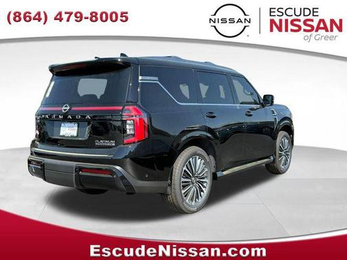 Super Black 2026 Nissan Armada Platinum Reserve