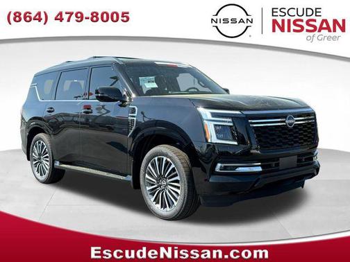 Super Black 2026 Nissan Armada Platinum Reserve