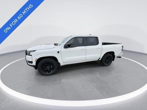 Glacier White 2026 Nissan Frontier SV