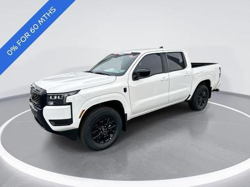 Glacier White 2026 Nissan Frontier SV