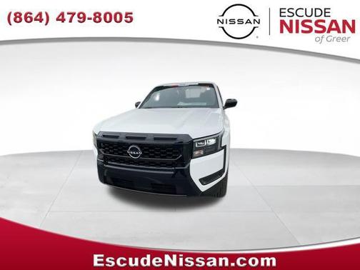 Glacier White 2026 Nissan Frontier SV