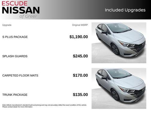 2023 Nissan Versa 1.6 S