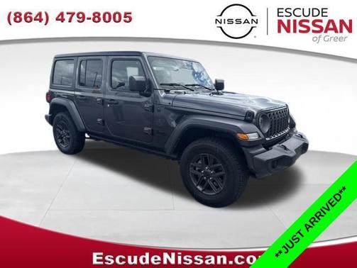 Granite Crystal Metallic Clearcoat 2024 Jeep Wrangler Sport S