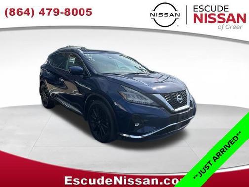 Deep Blue Pearl 2020 Nissan Murano SL Intelligent AWD